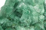 Green, Fluorescent, Cubic Fluorite Crystals - Madagascar #249306-2